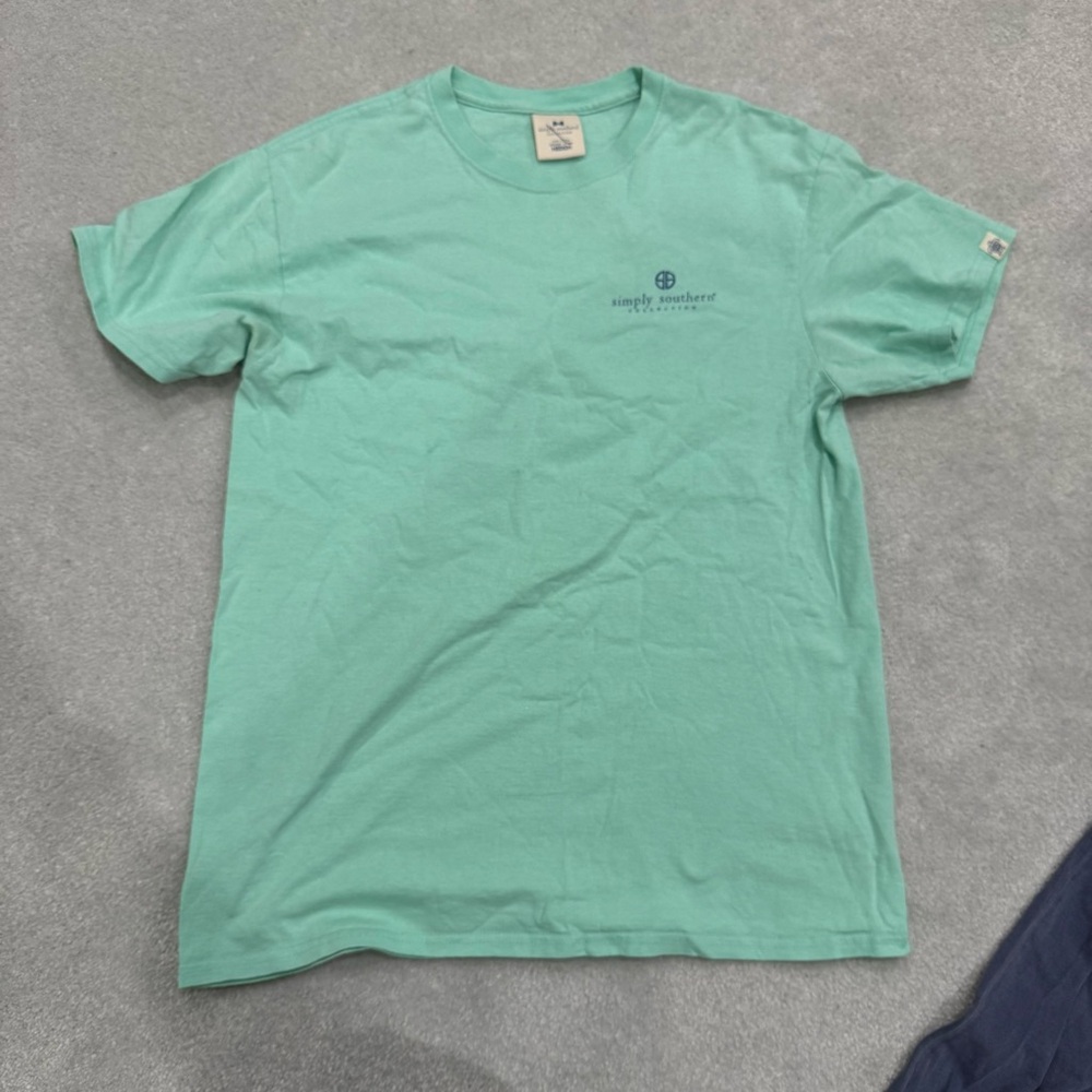 Simply Southern Aqua Short Sleeve Tee